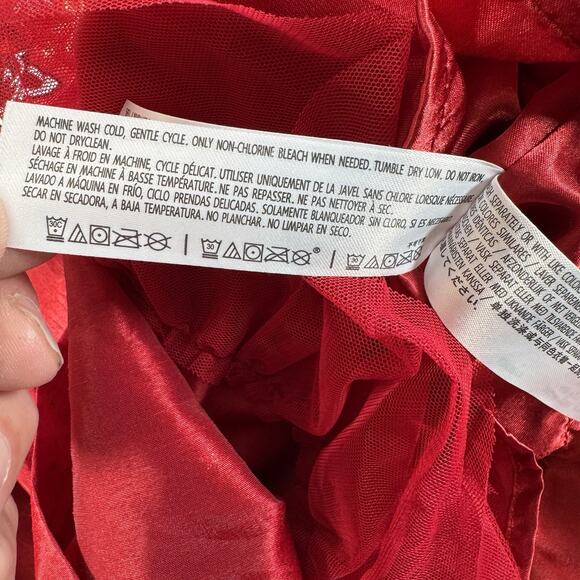 Disney Store Minnie Mouse Dress Sz 3 Snowflakes Stars Christmas Holiday Classic - Picture 12 of 16